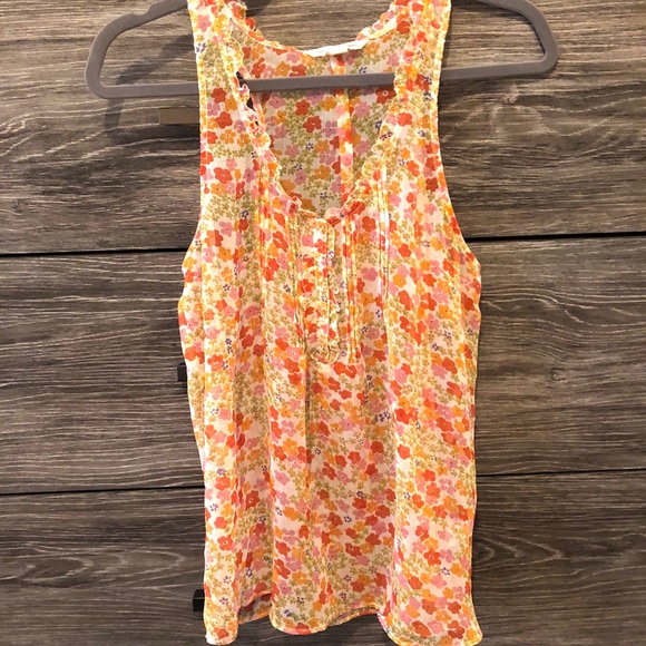 3 for 25 💕 American eagle see through floral tank - Picture 1 of 3